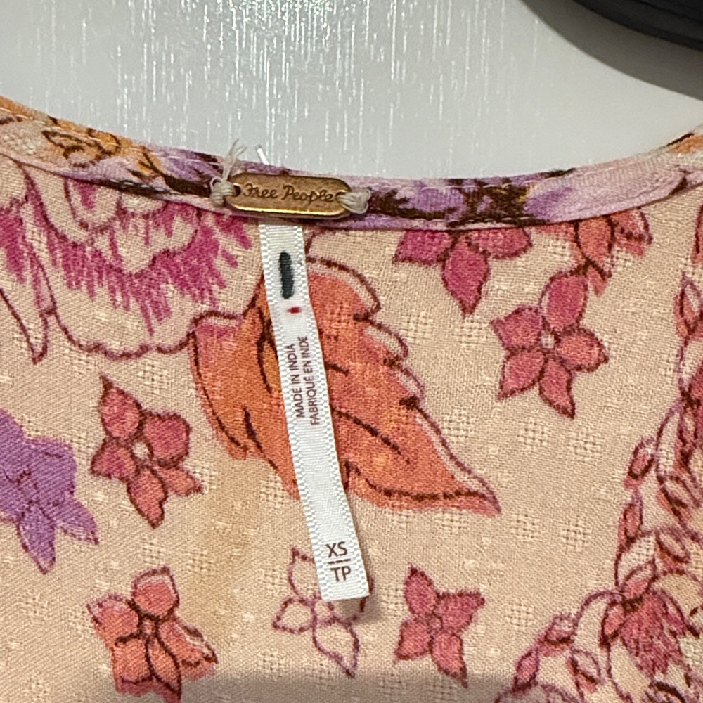 Free People Marais Printed Midi Dress Size XS - Picture 6 of 14